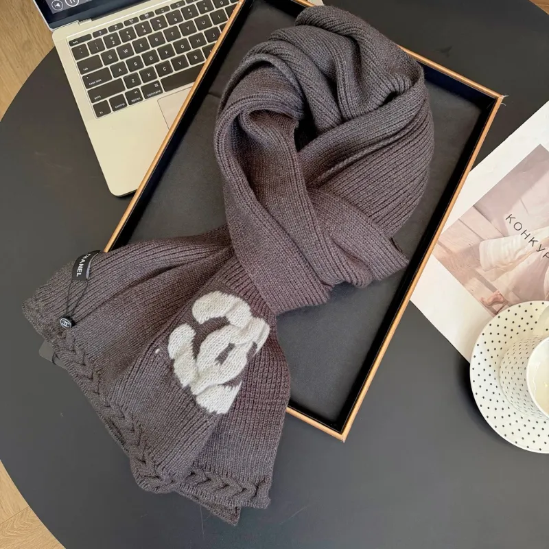 おすすめ 今季も大流行 上品 ファッション ウール 3カラー ニット生地 マフラー