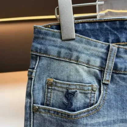 『M-4XL』定番モデル トレンド 快適 高品質 クリーンなラインクール ジーンズ