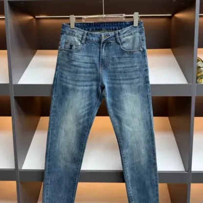 『M-4XL』定番モデル トレンド 快適 高品質 クリーンなラインクール ジーンズ