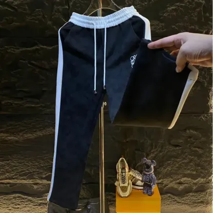 『M-4XL』大人の定番トレンド シンプル 高品質 スポーツ 合わせやすい カジュアルパンツ