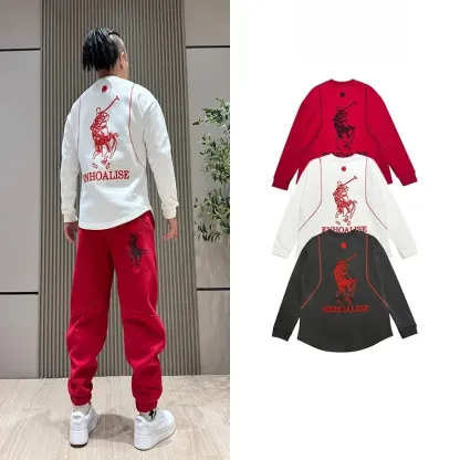 『M-4XL』単品注文 高級感 大活躍 組み合わせやすい ストリート 裏起毛 トレーナー/パンツ