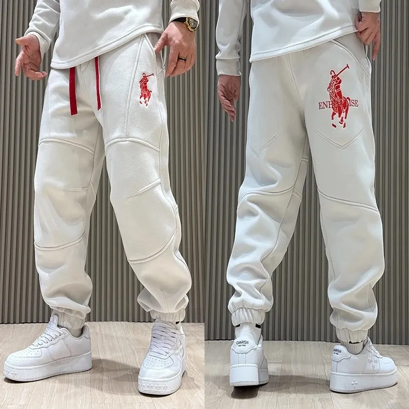 『M-4XL』単品注文 高級感 大活躍 組み合わせやすい ストリート 裏起毛 トレーナー/パンツ