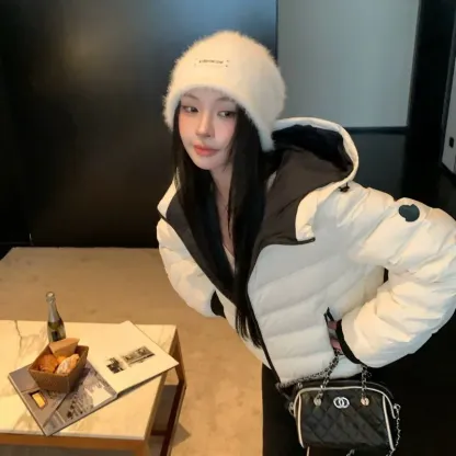 『S-L』目立つ トレンド シンプル 気質いい 安定感抜群 暖かい 着心地良い 合わせやすい ダウンアウター