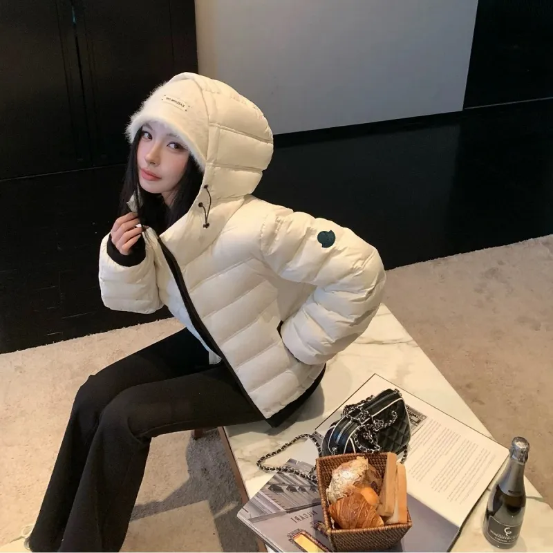 『S-L』目立つ トレンド シンプル 気質いい 安定感抜群 暖かい 着心地良い 合わせやすい ダウンアウター