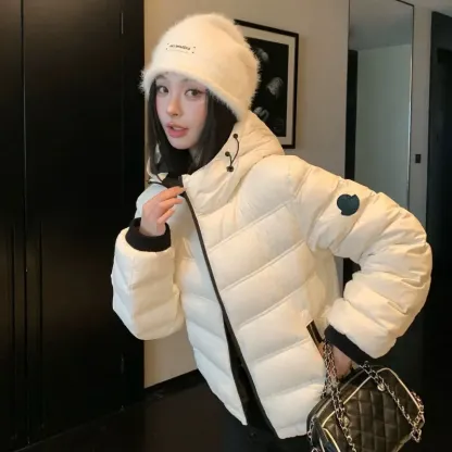 『S-L』目立つ トレンド シンプル 気質いい 安定感抜群 暖かい 着心地良い 合わせやすい ダウンアウター