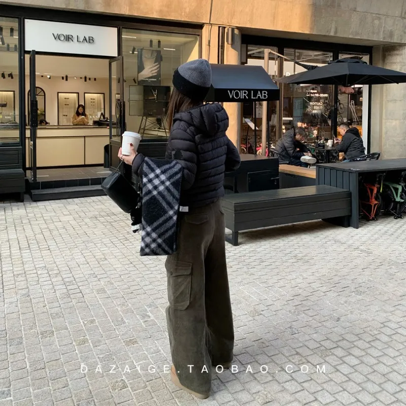 『S-L』目立つ トレンド シンプル 気質いい 安定感抜群 暖かい 着心地良い 合わせやすい ダウンアウター