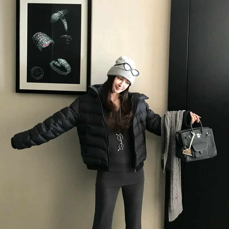 『S-L』目立つ トレンド シンプル 気質いい 安定感抜群 暖かい 着心地良い 合わせやすい ダウンアウター