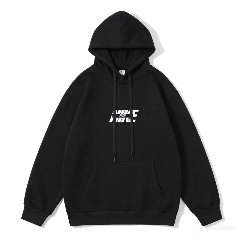 『M-4XL』大活躍 組み合わせやすい シンプル フード付き プリント パーカー