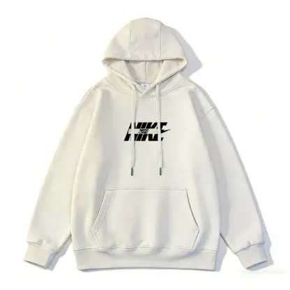 『M-4XL』大活躍 組み合わせやすい シンプル フード付き プリント パーカー