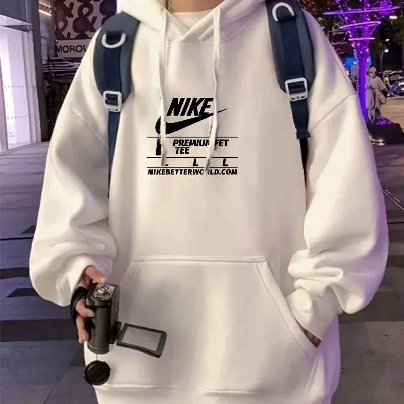 『M-4XL』好感度100％ 質感のいい カジュアル フード付き プリント パーカー