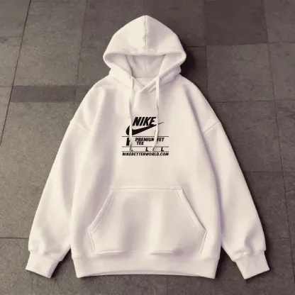 『M-4XL』好感度100％ 質感のいい カジュアル フード付き プリント パーカー