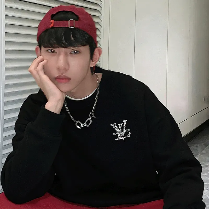 『S-5XL』超人気商品 期間限定 キレカジ ラウンドネック プリント 春秋冬 トレーナー