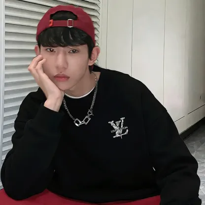 『S-5XL』超人気商品 期間限定 キレカジ ラウンドネック プリント 春秋冬 トレーナー