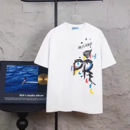 『S-4XL』おすすめ 大好評 カジュアル ファッション 2カラー ゆったり プリントＴシャツ