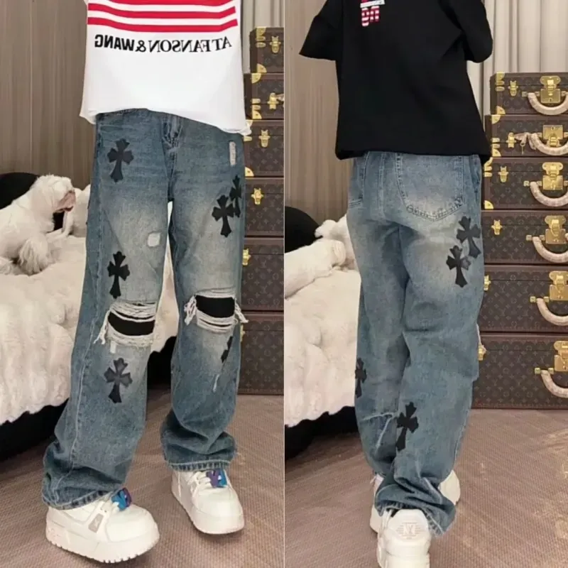 『M-4XL』今季も大流行 好感度UP クール ゆったり 若見え 着回し力抜群 ジーンズ