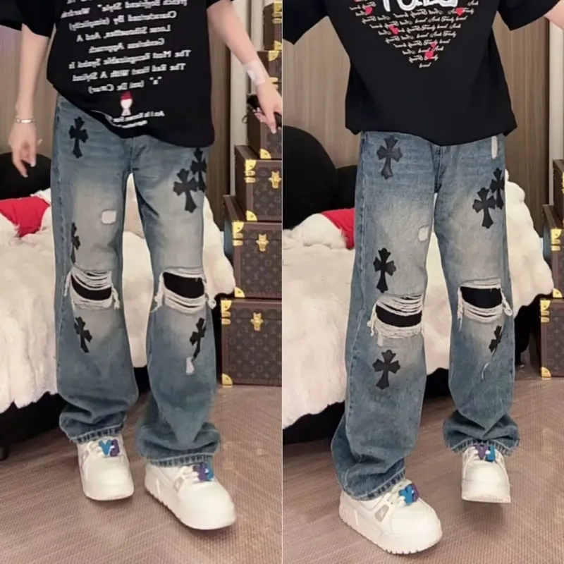 『M-4XL』今季も大流行 好感度UP クール ゆったり 若見え 着回し力抜群 ジーンズ