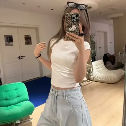 圧倒的セクシー 絶対欲しい トレンド プルオーバー 半袖 Ｔシャツ