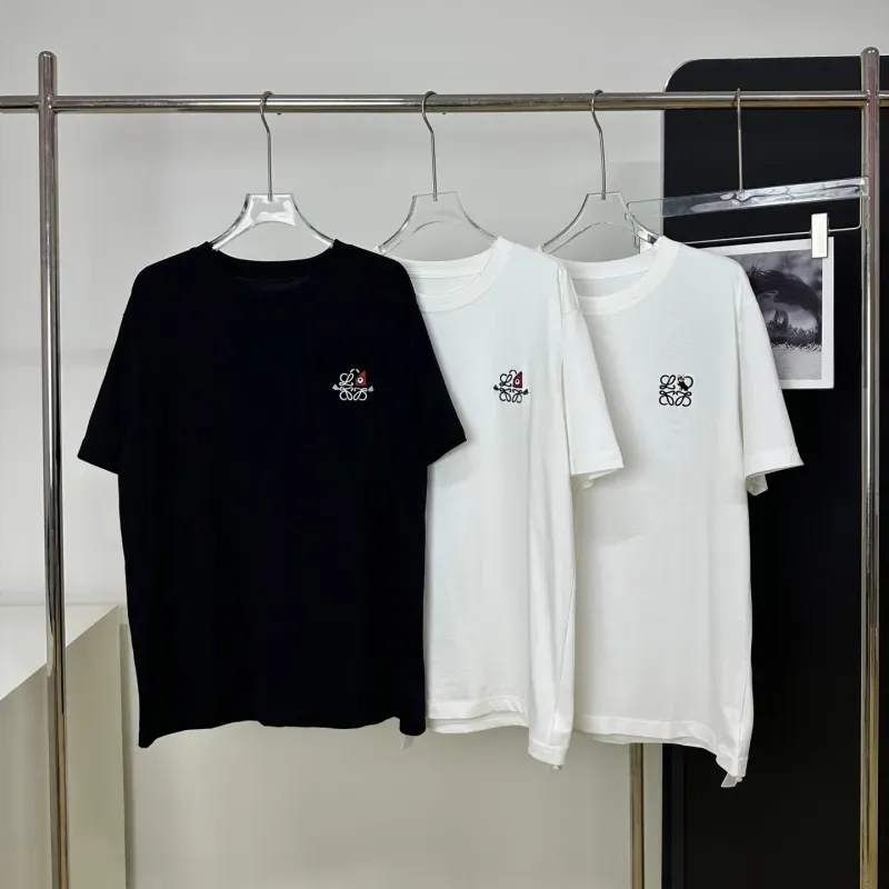 『S-L』好感度100％ 質感のいい カジュアル 男女兼用 刺繍 キュート 半袖 Ｔシャツ