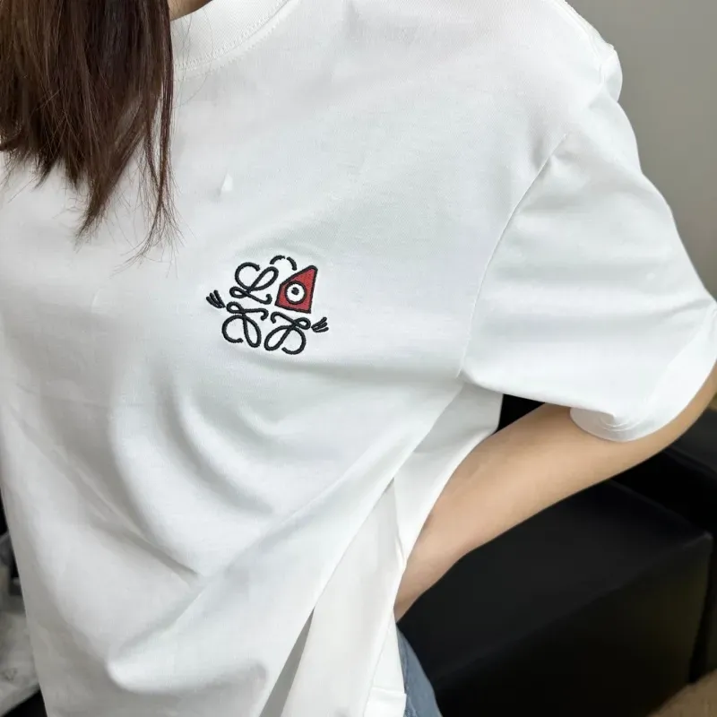 『S-L』好感度100％ 質感のいい カジュアル 男女兼用 刺繍 キュート 半袖 Ｔシャツ