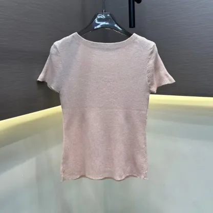 『フリーサイズ』人気上昇中 売れ筋 手触り良く モード パール 半袖 Ｔシャツ