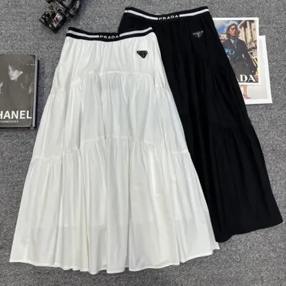 『S-L』人気爆発中 着回し最強 シンプル フリル スカート