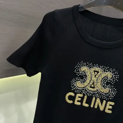 『フリーサイズ』好感度UP 最愛の一着 モード ホットフィックス ストーン 半袖 Ｔシャツ