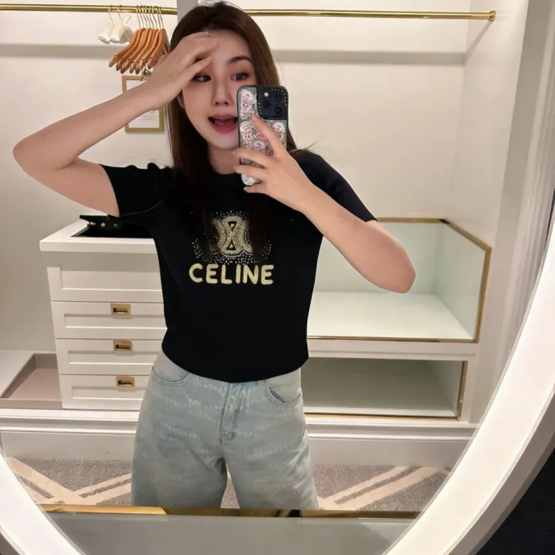 『フリーサイズ』好感度UP 最愛の一着 モード ホットフィックス ストーン 半袖 Ｔシャツ