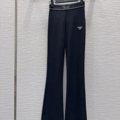『S-L』好感度100％ 大人の定番 合わせやすい モード ハイウエスト ストレッチ パンツ