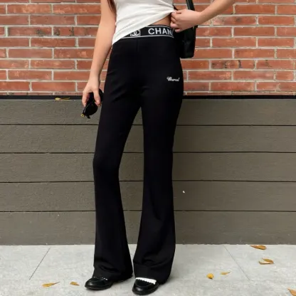 『S-L』憧れ 激売れ中 手触り良く ファッション ハイウエスト ストレッチ パンツ