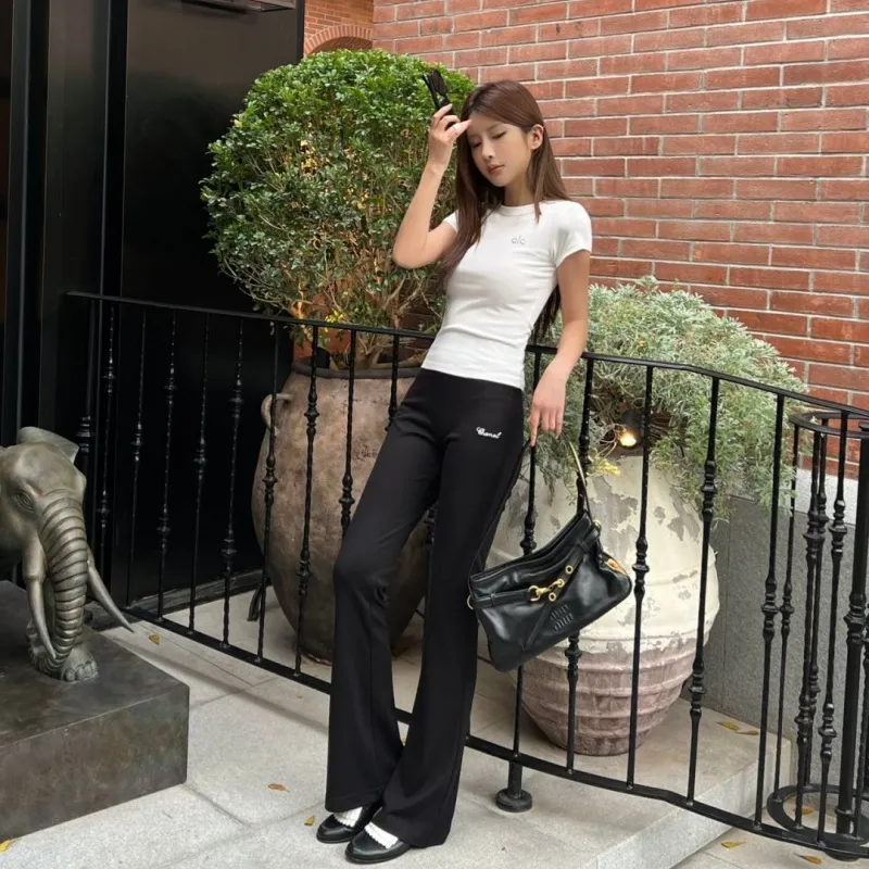 『S-L』憧れ 激売れ中 手触り良く ファッション ハイウエスト ストレッチ パンツ