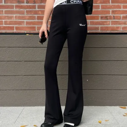 『S-L』憧れ 激売れ中 手触り良く ファッション ハイウエスト ストレッチ パンツ