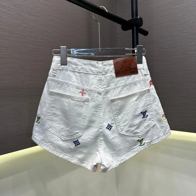 『S-XL』話題沸騰中 取り入れたい おしゃれ 刺繍 デニム ショートパンツ