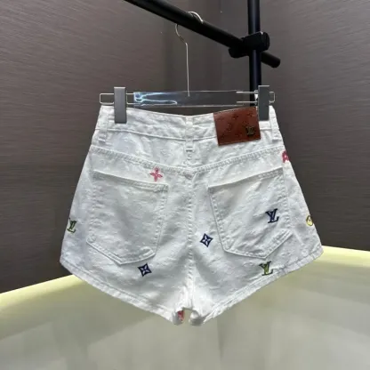 『S-XL』話題沸騰中 取り入れたい おしゃれ 刺繍 デニム ショートパンツ