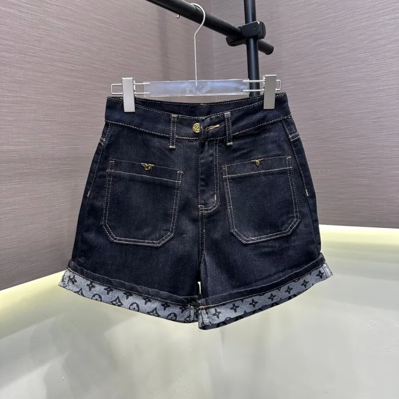『S-XL』今季も大流行 着心地良い シンプル モード デニム ショートパンツ