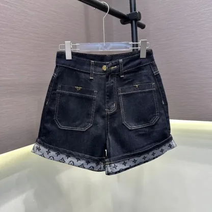 『S-XL』今季も大流行 着心地良い シンプル モード デニム ショートパンツ