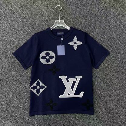 『S-2XL』新作プリント半袖Tシャツ、メンズ＆レディース レタークルーネック カジュアル 刺繍入り ルーズフィット