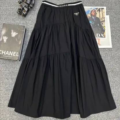 『S-L』人気爆発中 着回し最強 シンプル フリル スカート