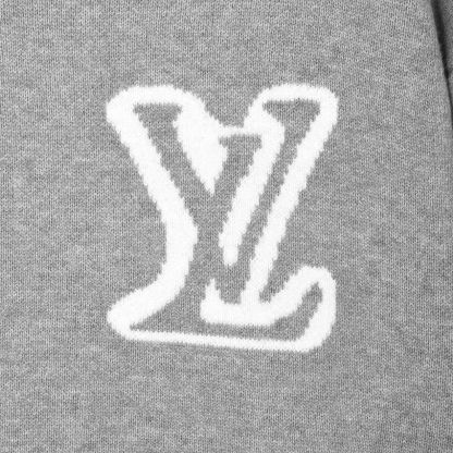 秋冬 刺繍ウールニットセーター ユニセックス 万能プルオーバー ラウンドネックトップス 新スタイル