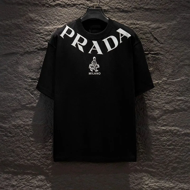 『S-XL』フロッキープリント、レタリング、ラウンドネック、ピュアコットン素材の新作半袖Tシャツ