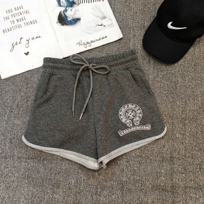 『M-2XL』レディース純綿アスレチックショーツ、夏物、ゆったりハイウエスト、脚を美しく見せる