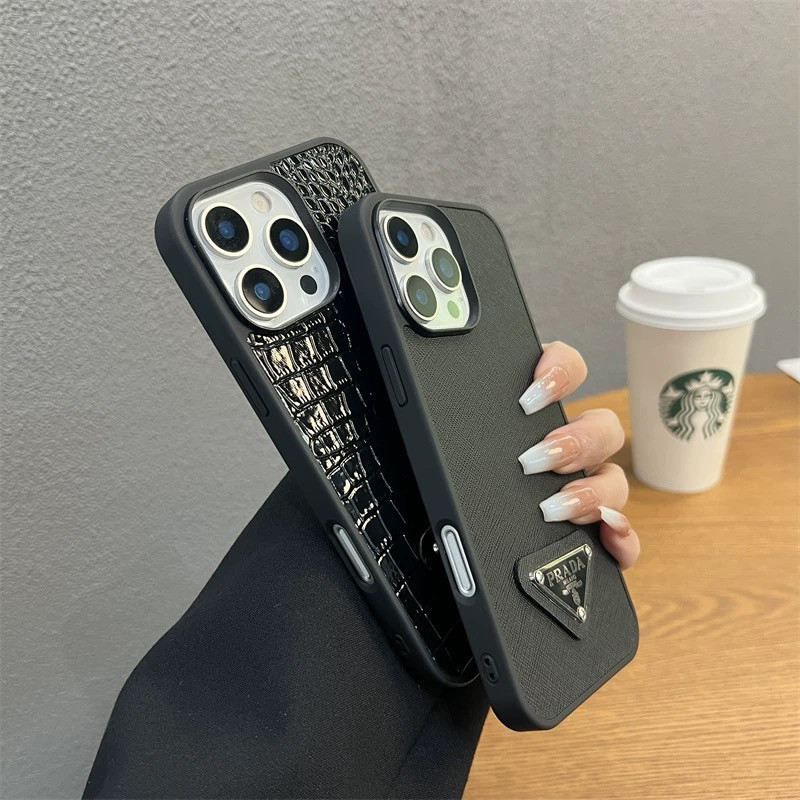 高級レザーiPhoneケース、ミニマリストトレンドブランド