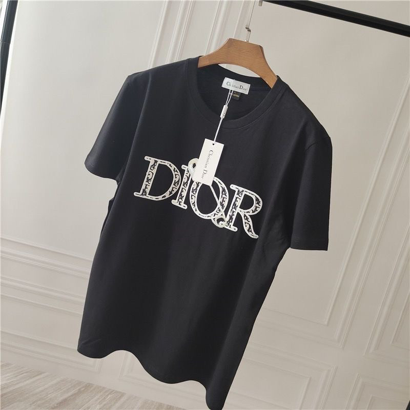【S-5XL】新作 刺繍ブローチピン ピュアコットン クルーネックTシャツ ユニセックス カジュアル ルーズフィット プラスサイズ 半袖
