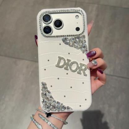 ダイヤモンドをちりばめた高級スタイルのiphone携帯ケース