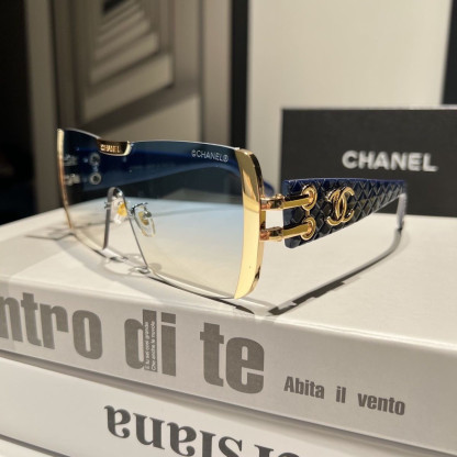 フレームレスサングラス、日焼け防止、スタイリッシュで高級感があります。