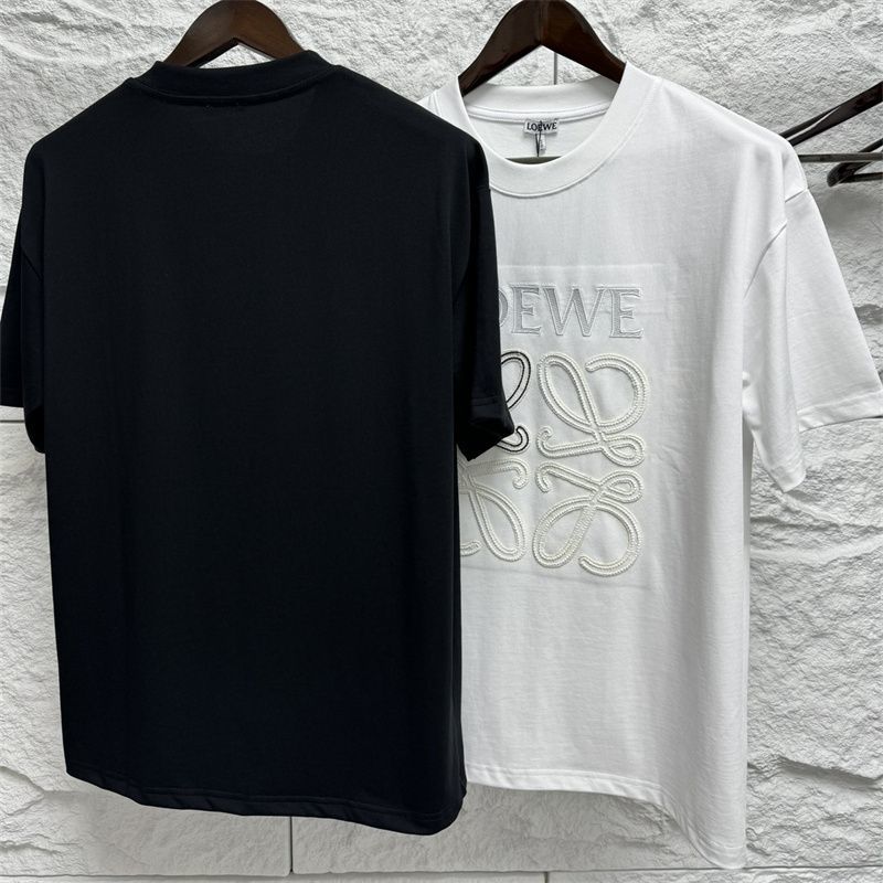 『S-XL』2026年春夏新作 シンプルでスタイリッシュな刺繍入り半袖Tシャツ