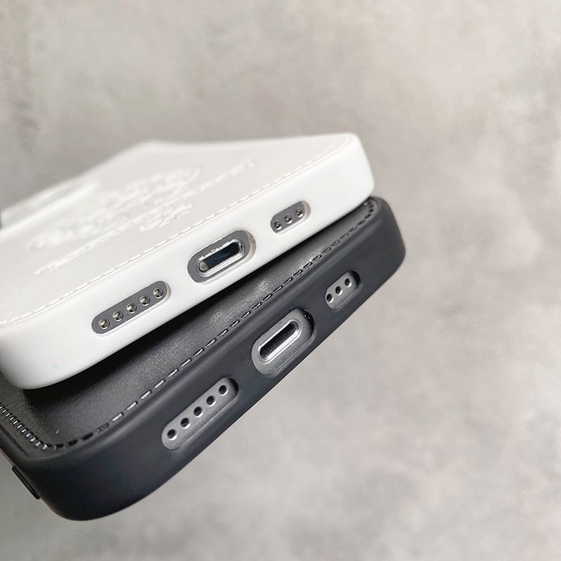 iphoneの携帯ケース レザーの質感 トレンドブランド カップルブランド