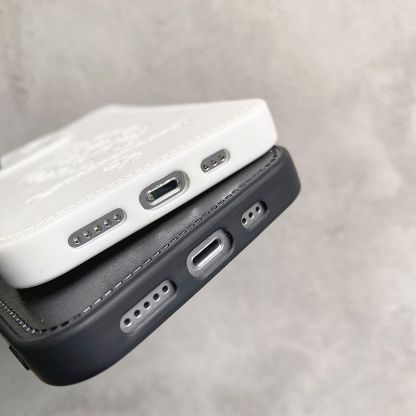 iphoneの携帯ケース レザーの質感 トレンドブランド カップルブランド
