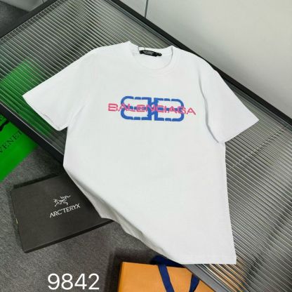 『L-4XL』今季も大流行 夏物プリントゆったりフィットカップル半袖Tシャツ