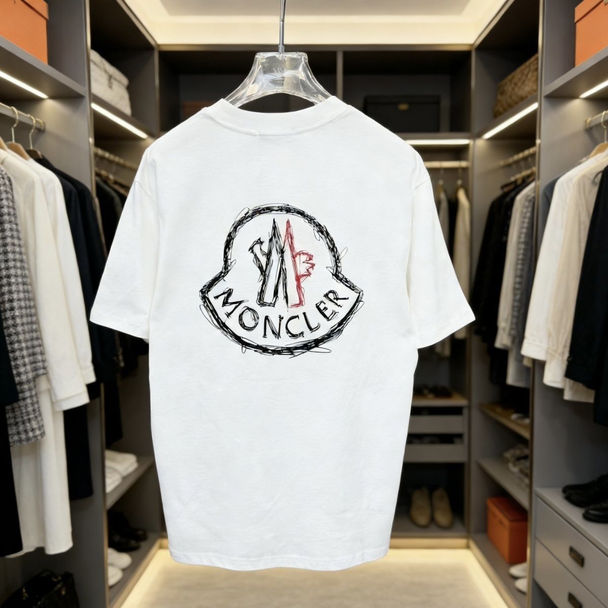 【S-3XL】新しいプリントロゴ半袖Tシャツ、レタークルーネック、ユニセックス
