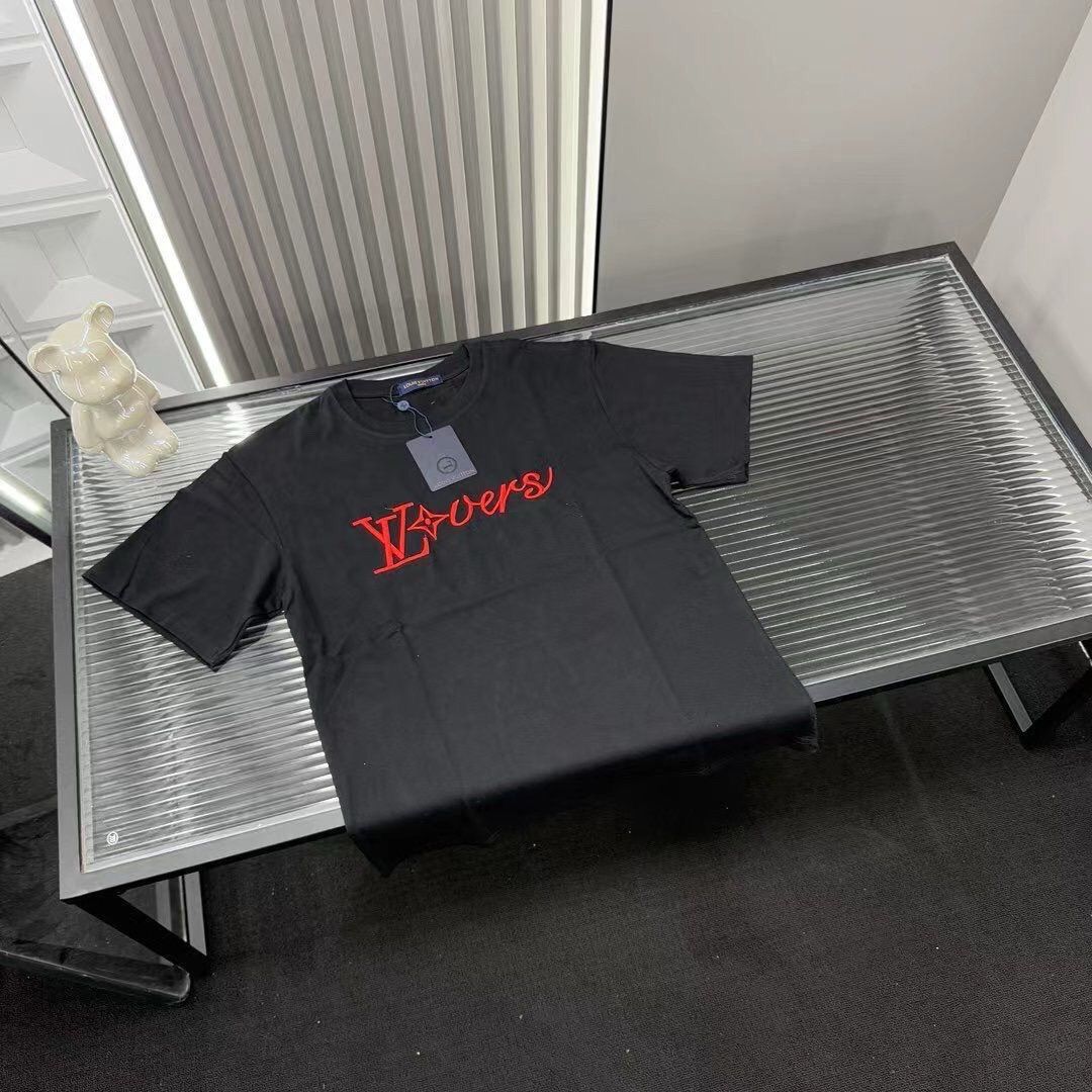 【M-4XL】新しい夏のトレンドプリントのゆったりとしたラウンドネックの純綿半袖Tシャツ/Tシャツ